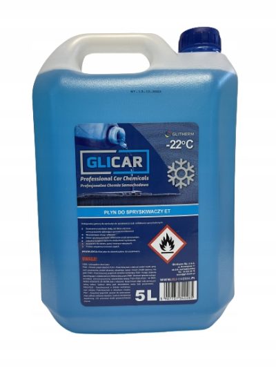 Płyn zimowy do spryskiwaczy Glicar zimowy -20C 5l